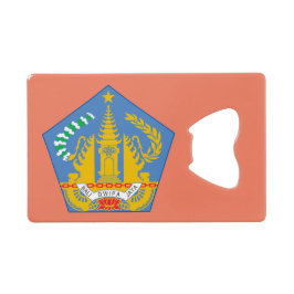 Bali, Indonesië (Kleine Soenda-eilanden) Creditkaart Flessenopener