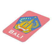 Bali, Indonesië (Kleine Soenda-eilanden) Magneet (Linkerzijde)