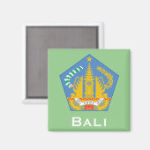 Bali, Indonesië (Kleine Soenda-eilanden) Magneet (Voorkant / Achterkant)