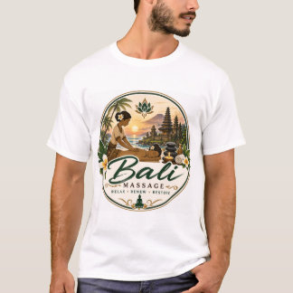 Bali, Indonesië massage T-shirt