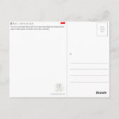 Bali, Indonesië Reisansichtkaart Briefkaart (Achterkant)