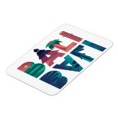 Bali Indonesië Reisfoto Magneet (Linkerzijde)