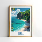 Bali Indonesië Reisposter Muurkunst Poster