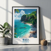 Bali Indonesië Reisposter Muurkunst Poster