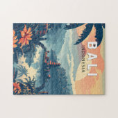 Bali Indonesië Reizen Kunst Vintage Legpuzzel (Horizontaal)