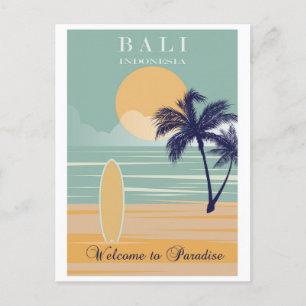 Bali Indonesië  strandreizen Briefkaart