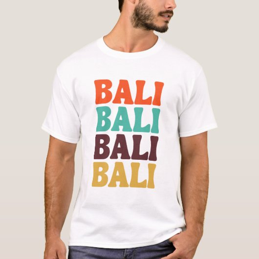 Bali, Indonesië T-shirt (Voorkant)