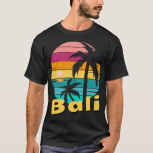 Bali Indonesië -  tropische zonsondergang T-shirt