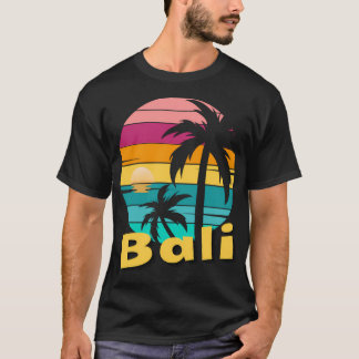 Bali Indonesië -  tropische zonsondergang T-shirt