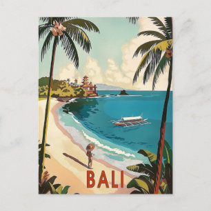 Bali, Indonesische Vintage Briefkaart