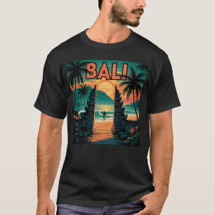 Bali Island Zomer – Sunset Beach Ocean Surfers T-shirt
