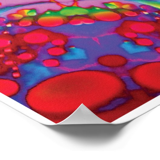 Bali Kinetic Collage Kaleidoscope Poster (Hoek)