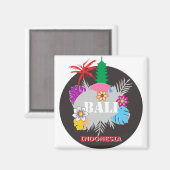 Bali Kleurrijk Magneet (Voorkant / Achterkant)