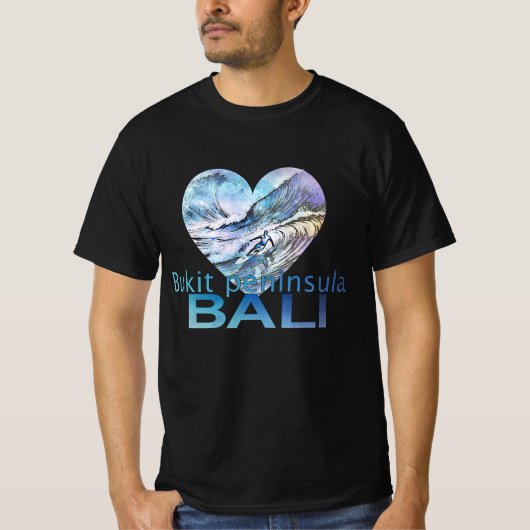 Bali Liefde  T-shirt (Voorkant)