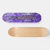 BALI lizard violet | violet splaatstet Skateboard (Horizontaal)