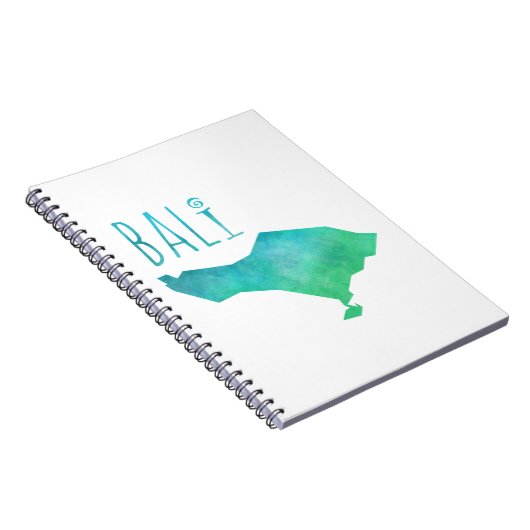 Bali Map Notitieboek (Rechterzijde)