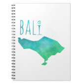Bali Map Notitieboek (Voorkant)