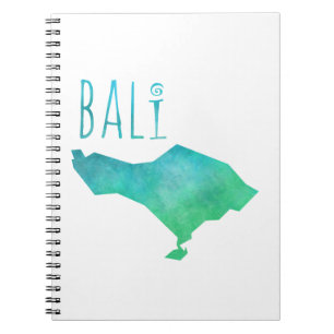 Bali Map Notitieboek