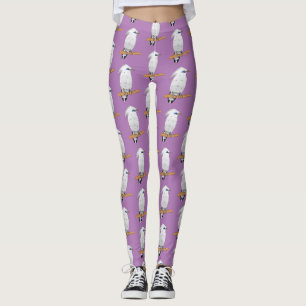 Bali Myna tropische exotische vogel Leggings