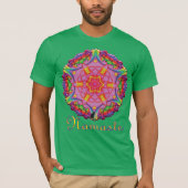 Bali Namaste Kaleidoscoop T-shirt (Voorkant)