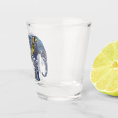 Bali Nights Batik Elephant Shot Glas (Rechts)