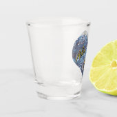 Bali Nights Batik Heart Shot Glas (Links)