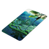 Bali | Overview of Rice Terraces Magneet (Linkerzijde)