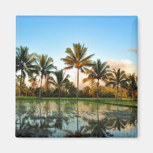 Bali Palm Trees magnet