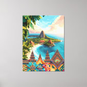 Bali Paradise Canvas Afdruk (Voorkant)