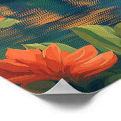 Bali Paradise: majestueuze berg Meru Poster (Hoek)