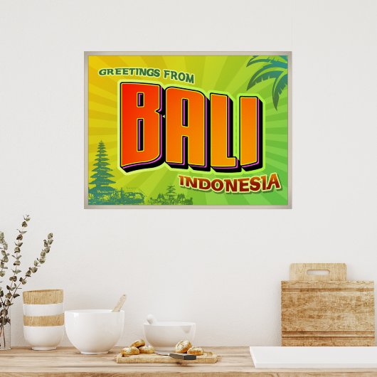 BALI poster (Keuken)
