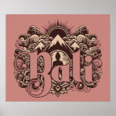 Bali Poster (Voorkant)