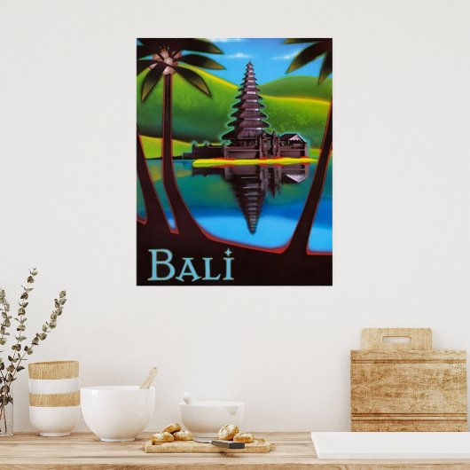Bali-Poster Poster (Keuken)
