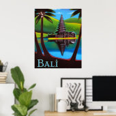 Bali-Poster Poster (Thuiskantoor)
