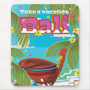 Bali Reisposter. Muismat