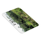 bali rice paddies magneet (Rechterzijde)