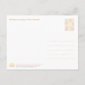 Bali Rice Terraces Scenic Travel Postcard Briefkaart (Achterkant)