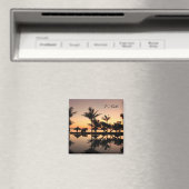 Bali Sonnenuntergang Magneet (Insitu (Vaatwasser))