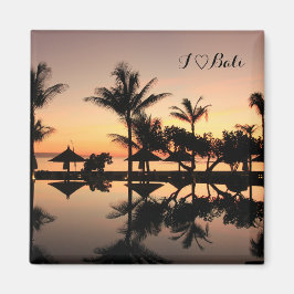 Bali Sonnenuntergang Magneet