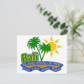 Bali State of Mind briefkaart (Staand voorkant)