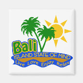 Bali State of Mind magneet (Voorkant)