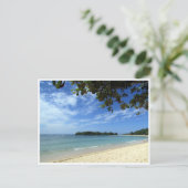 bali-strand briefkaart (Staand voorkant)