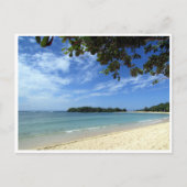 bali-strand briefkaart (Voorkant)