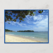 bali strand uitzicht briefkaart (Voorkant)