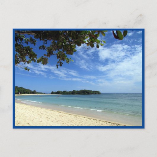 bali strand uitzicht briefkaart (Voorkant)