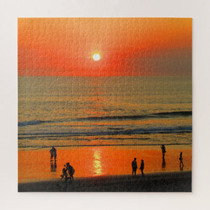 Bali strand zonsondergang legpuzzel
