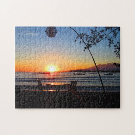 Bali Sunrise Legpuzzel (Horizontaal)