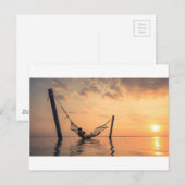 Bali Sunset Briefkaart (Voorkant / Achterkant)