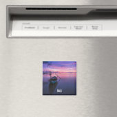 Bali Sunset Fridge Magneet (Insitu (Vaatwasser))