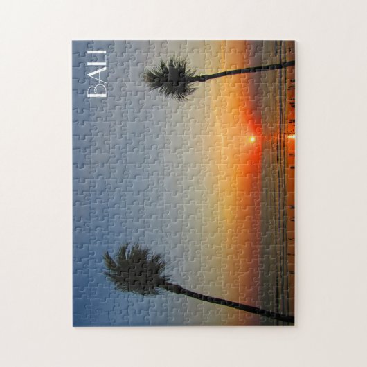 bali sunset legpuzzel (Verticaal)